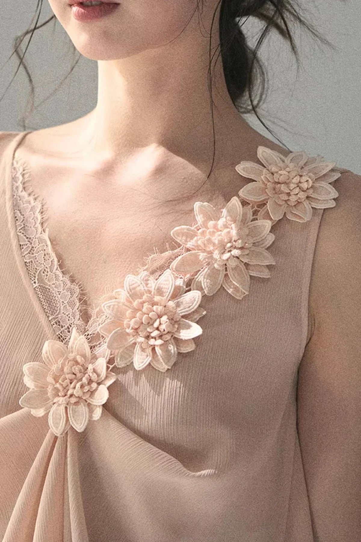 Silent Rose Semi-Sheer Lace T-Shirt