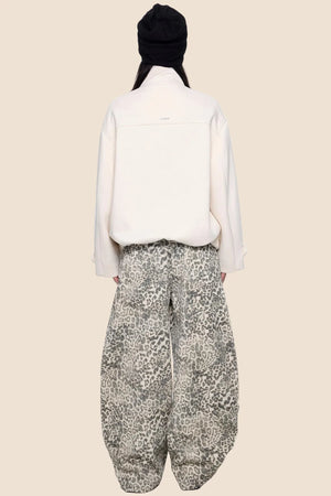 Silhouette Pleated Wool Coat