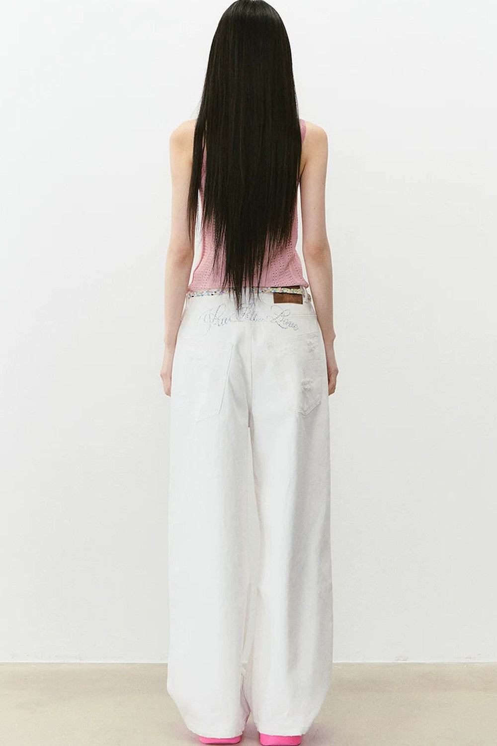 Silk Stitching Bow Camisole Top