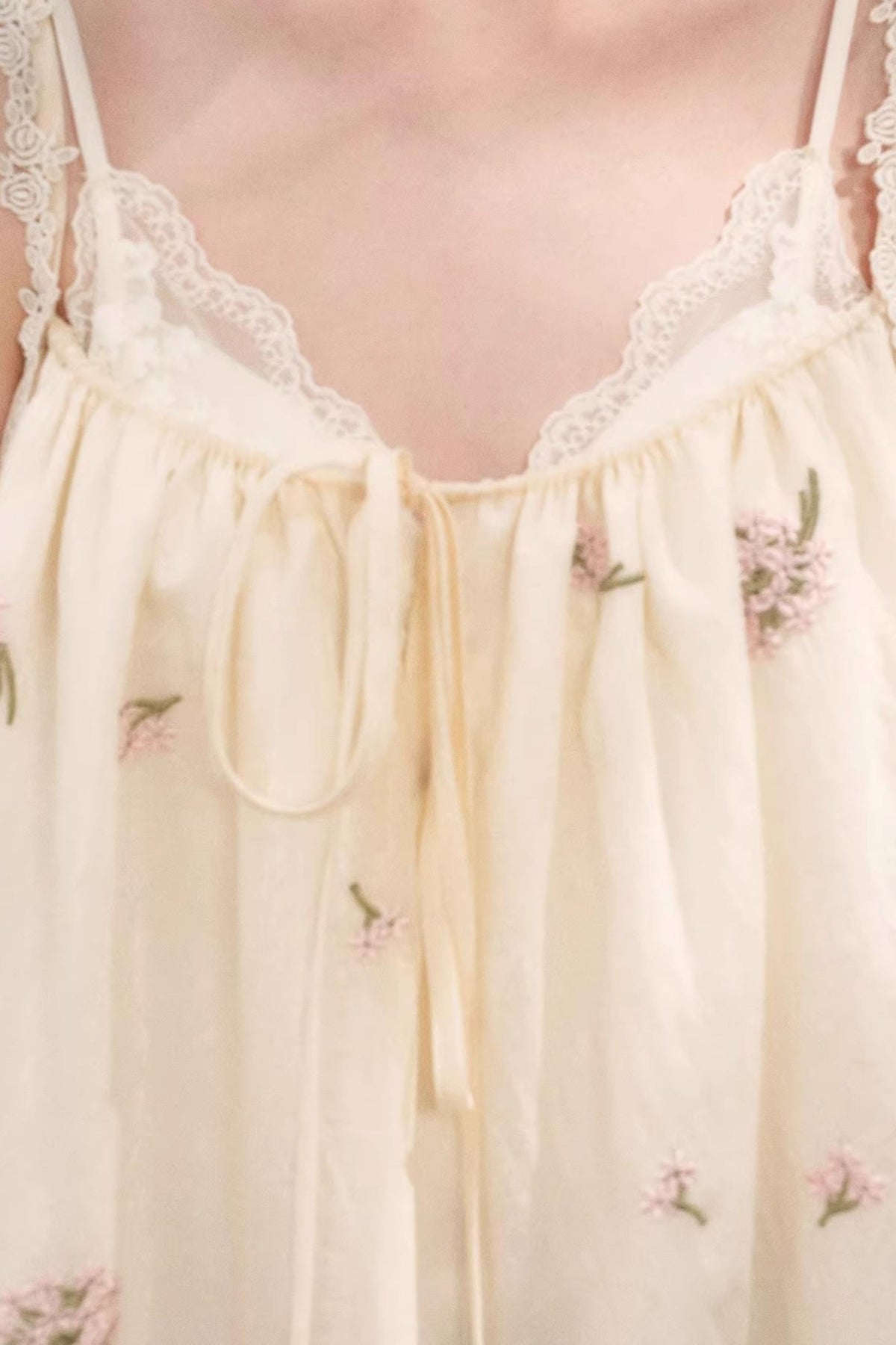 Silk Summer Camisole Set-Up
