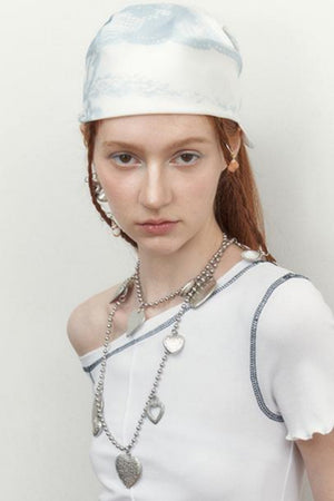 Silk Wave Scarf Hat