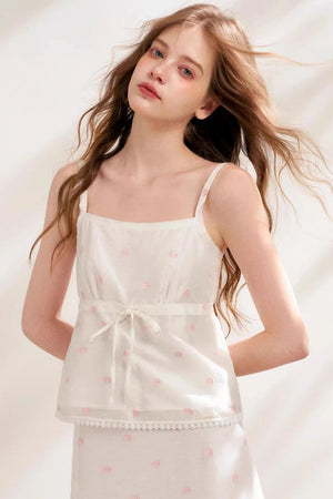 Silken Halter Skirt Set-Up