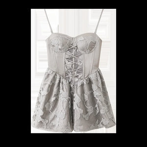 Silver Wing Padded Shoulder Suit Set-Up