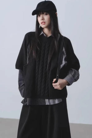 Silver Wings Two-Piece Sweater Set