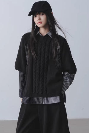 Silver Wings Two-Piece Sweater Set