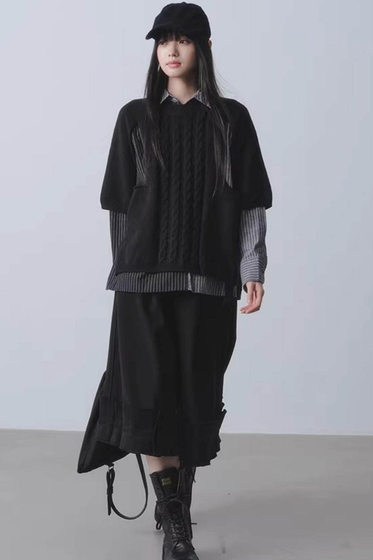 Silver Wings Two-Piece Sweater Set