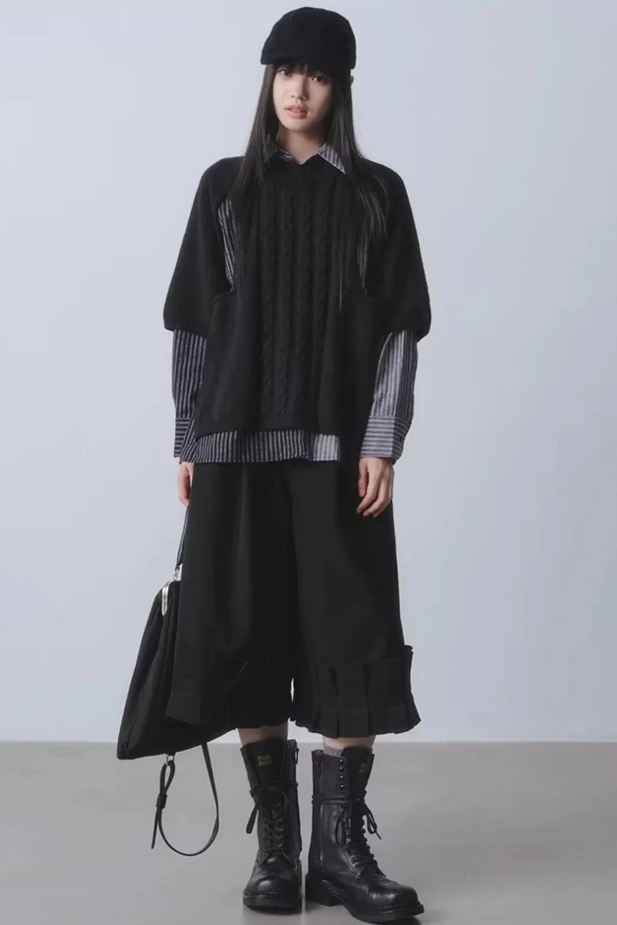 Silver Wings Two-Piece Sweater Set
