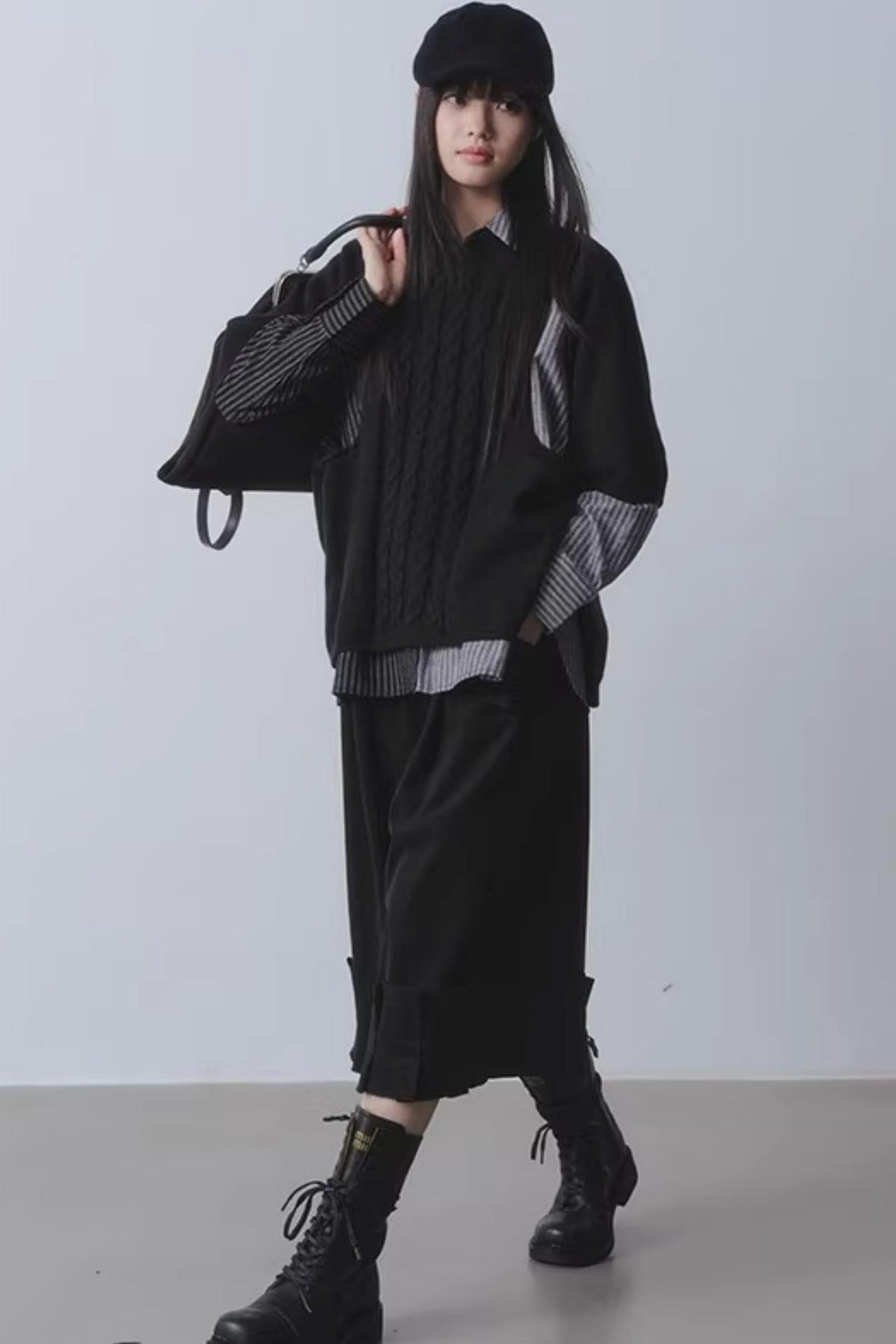 Silver Wings Two-Piece Sweater Set