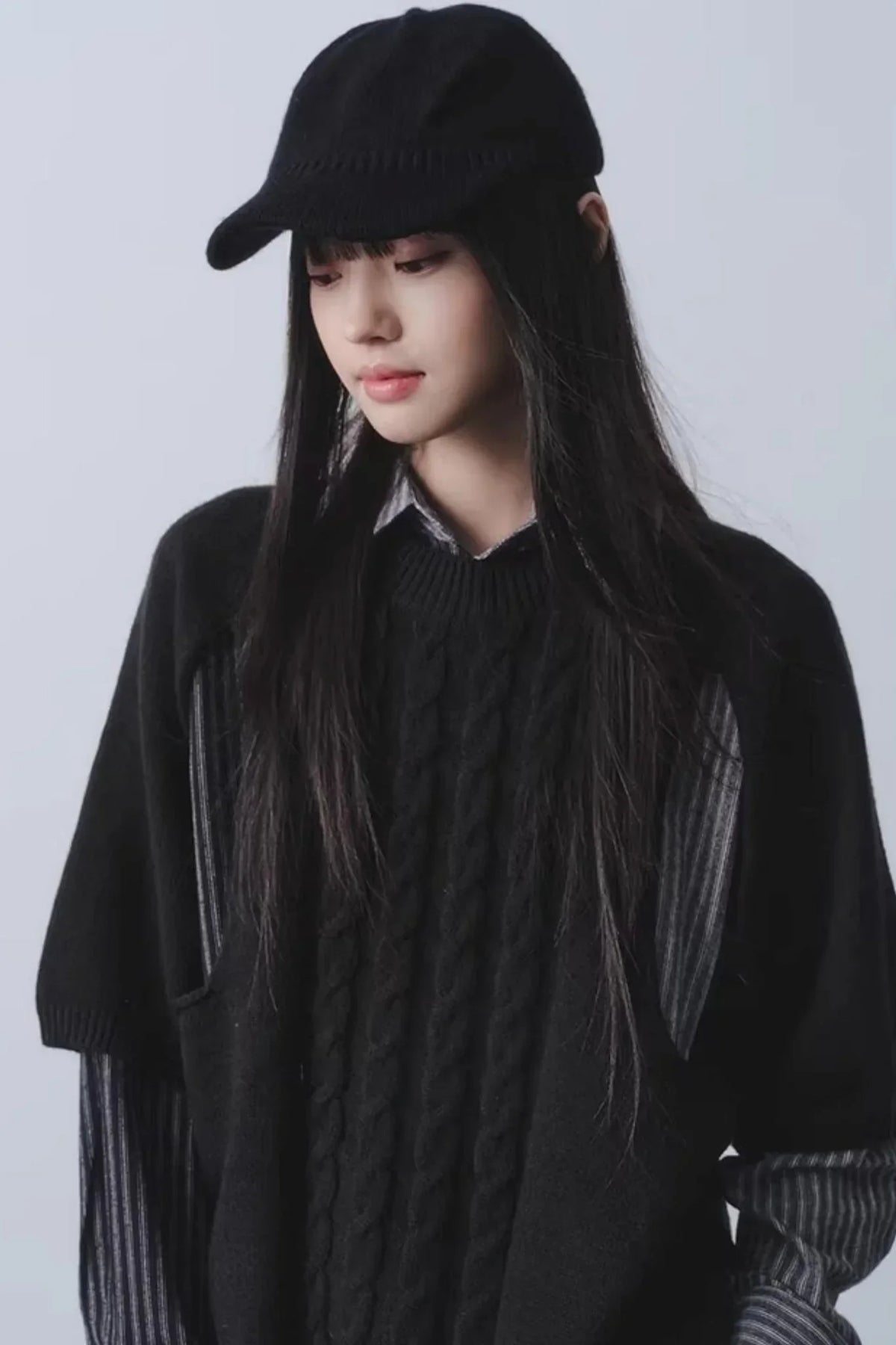 Silver Wings Two-Piece Sweater Set