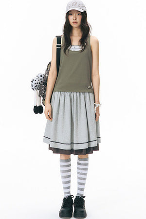 Six-Pointed Star Multi-Pocket Canvas Backpack