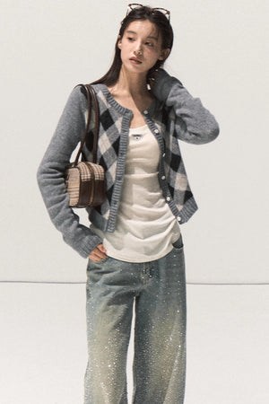 Skin Emotion Wool Knitted Top