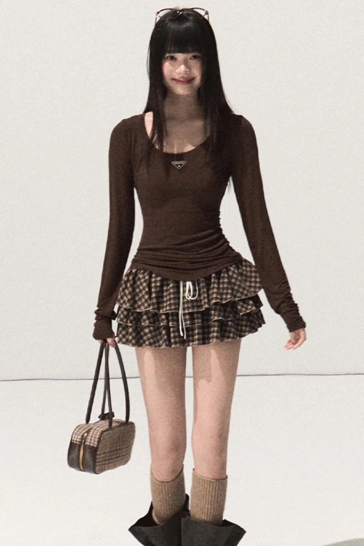 Skin Emotion Wool Knitted Top