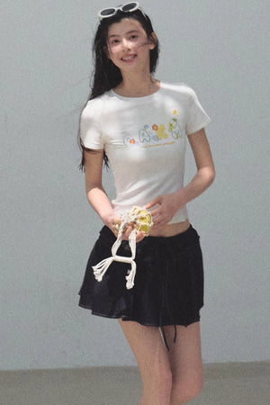Skin-friendly Crewneck T-Shirt
