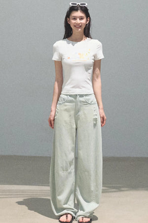 Skin-friendly Crewneck T-Shirt