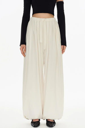 Skin-Friendly Drapey Lantern Pants
