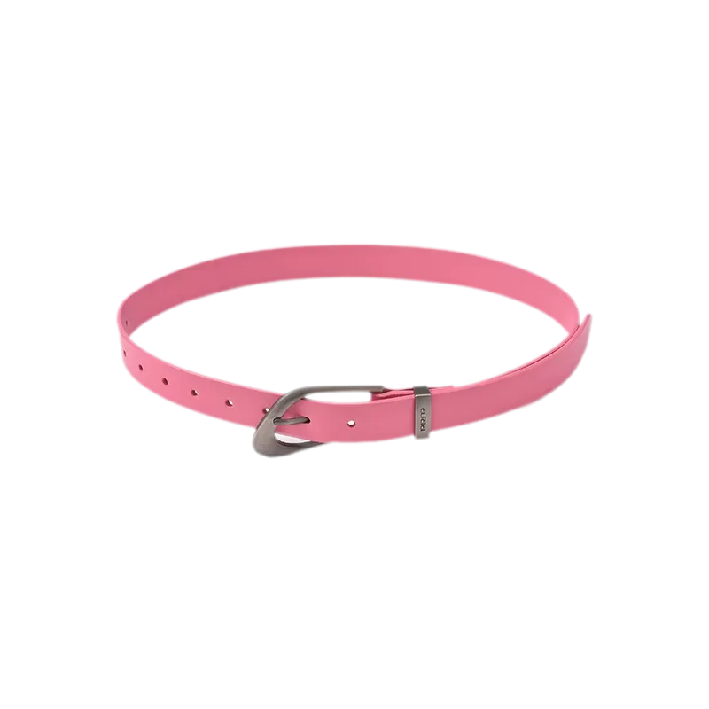 Classic Top Layer Leather Belt in Black and