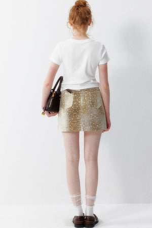Sleepy Deer Printed Top