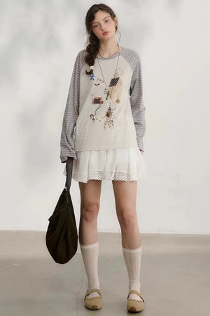 Sleepy Spring Retro Blouse