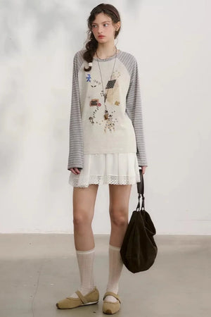 Sleepy Spring Retro Blouse