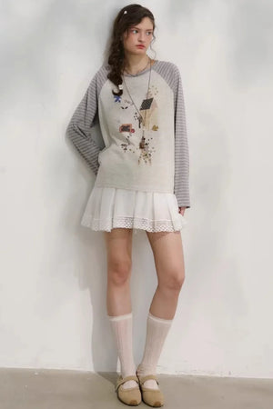 Sleepy Spring Retro Blouse