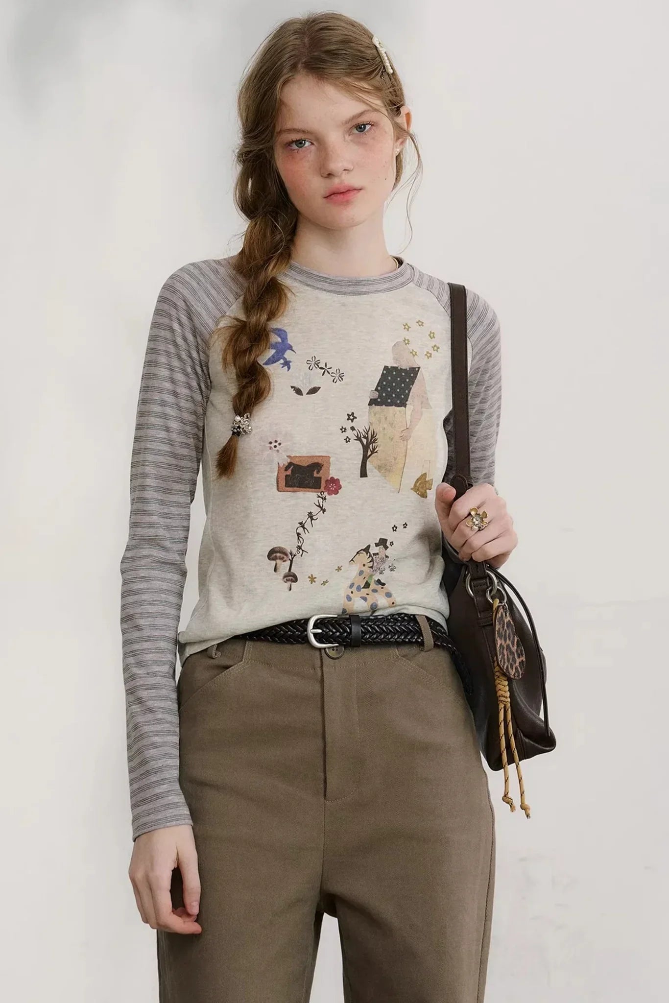 Sleepy Spring Retro Blouse