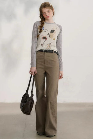 Sleepy Spring Retro Blouse