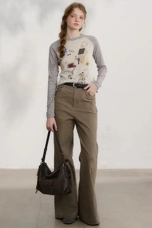 Sleepy Spring Retro Blouse