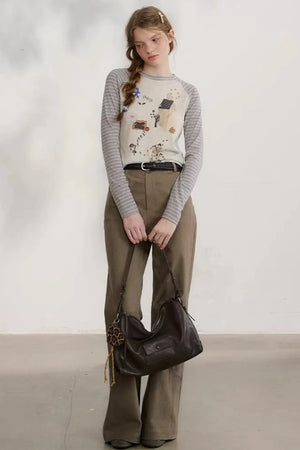 Sleepy Spring Retro Blouse