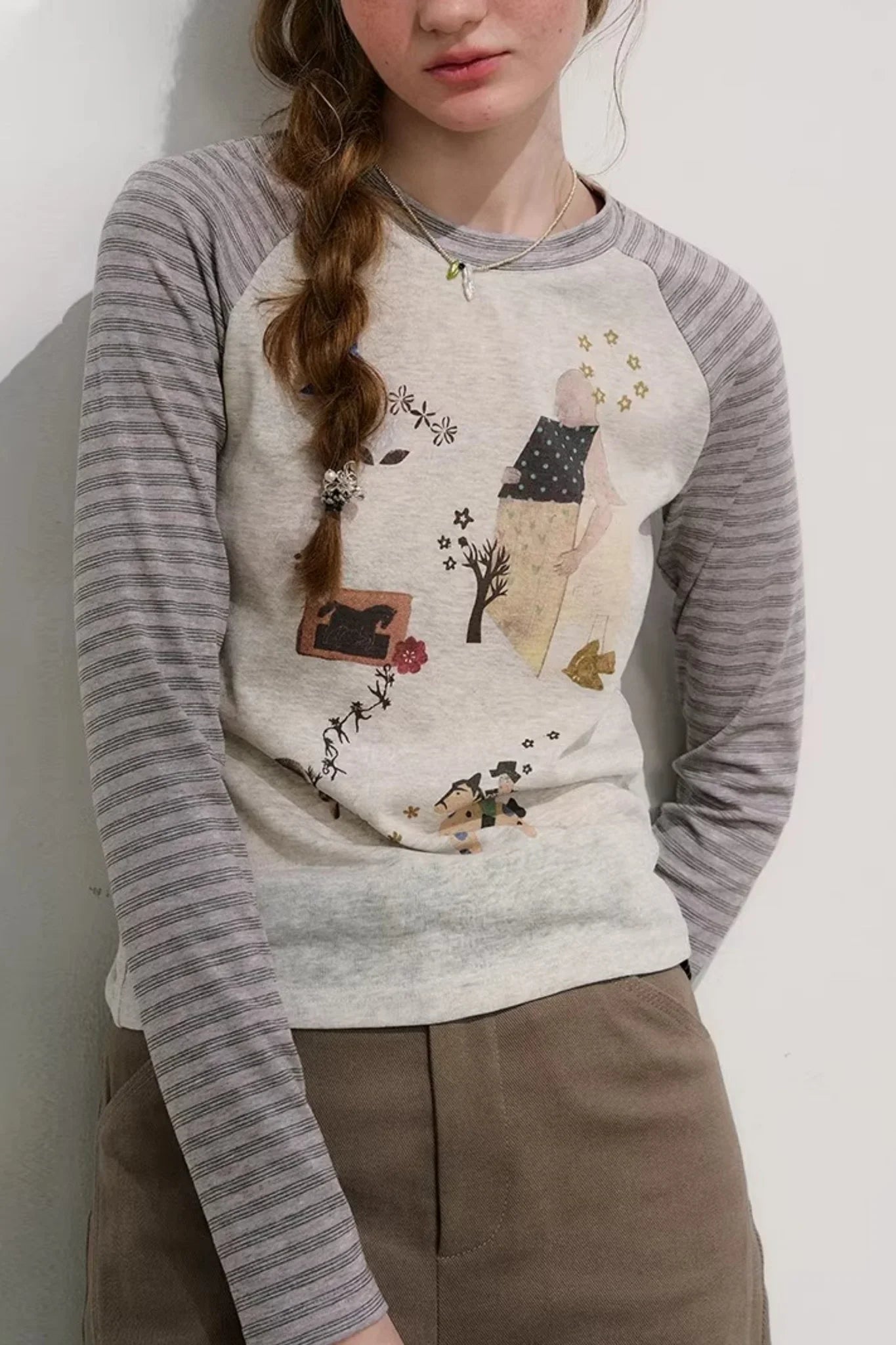 Sleepy Spring Retro Blouse