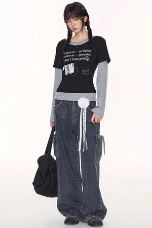 Sleeve Puzzle Top