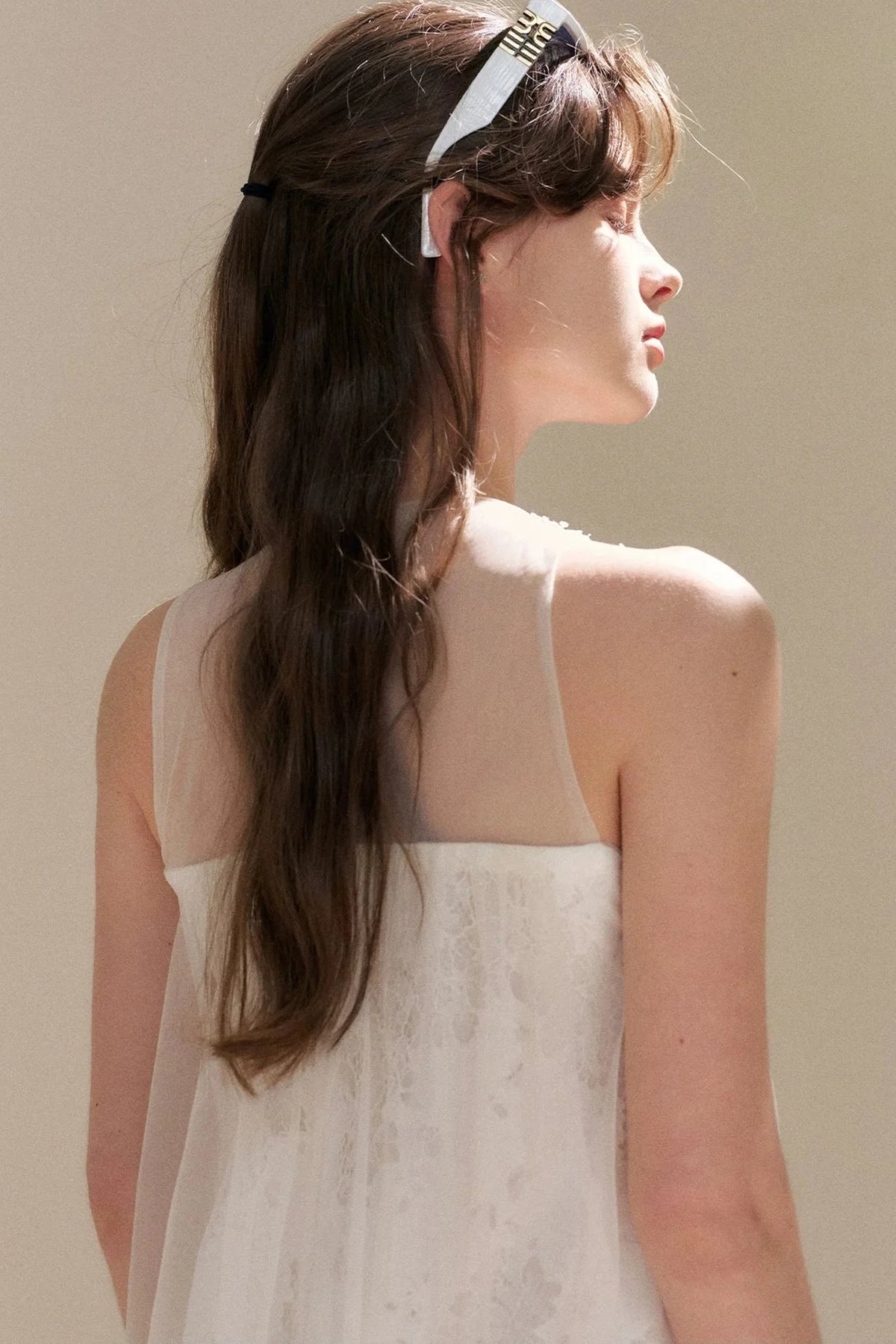 Sleeveless Floral Lace Dress