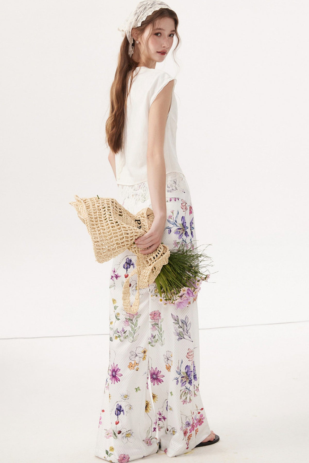 Sleeveless Linen Blouse