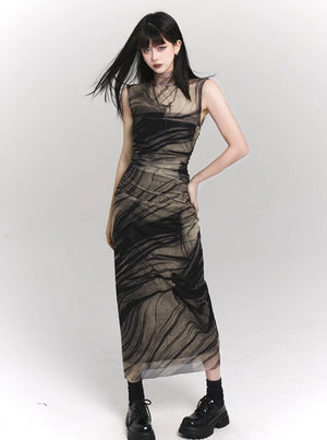 Sleeveless Vest Dress