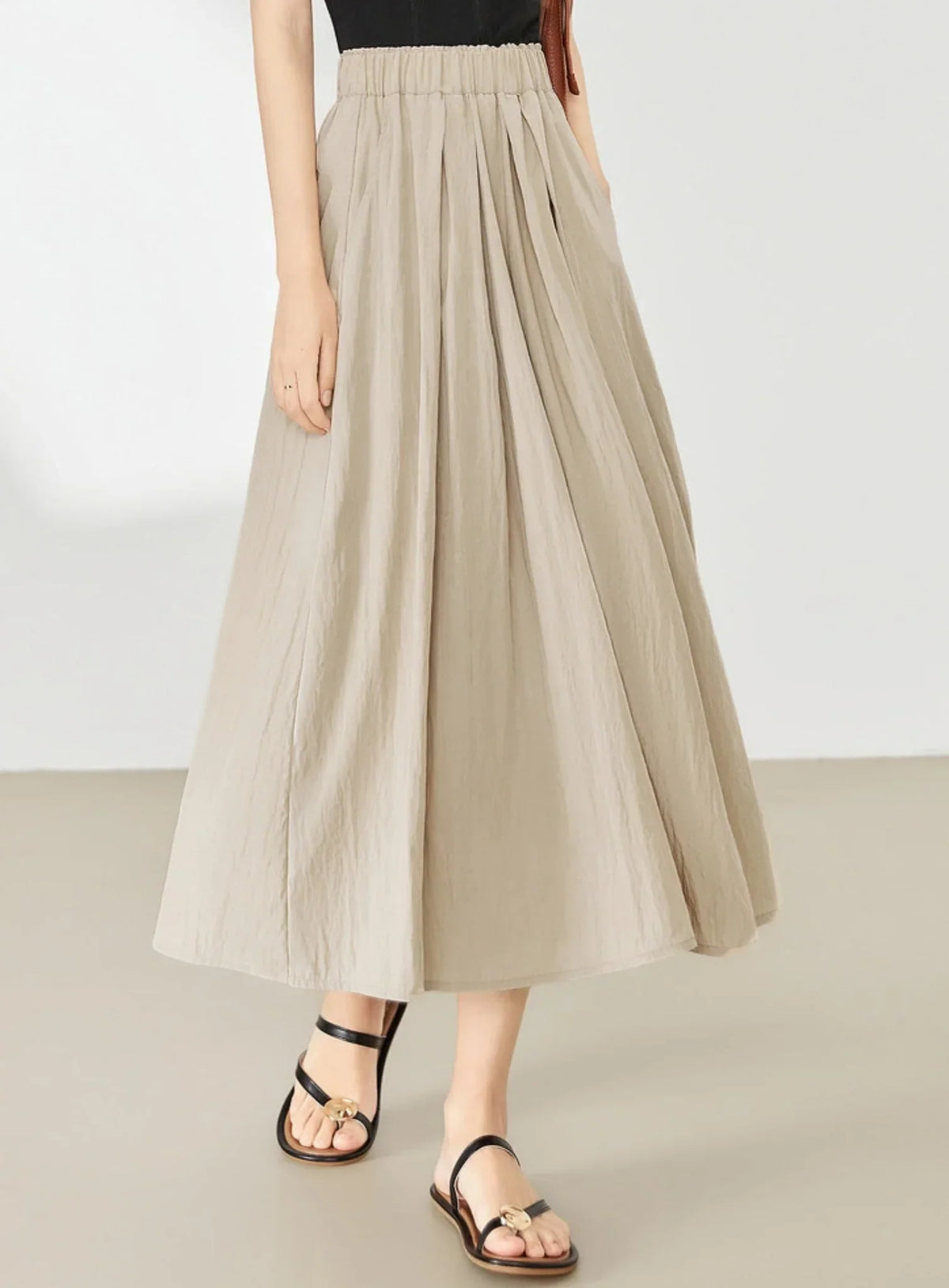 Slim A-Line Umbrella Skirt