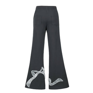 Slim Bootcut Track Pants