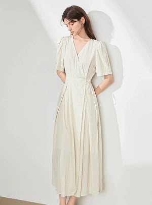 Slim Cinched Waist Dress
