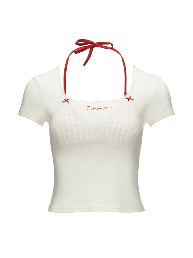 Slim CropTop With Chest Pad Set-Up