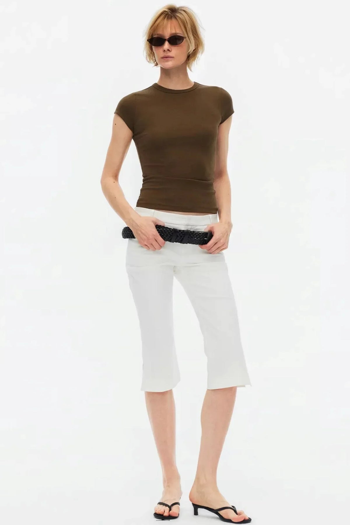 Slim-Fit Equestrian Pants