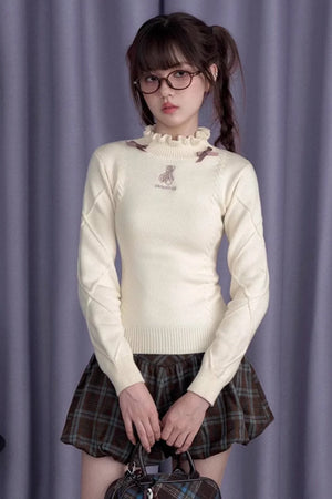 Slim Fit Half-High Neck Sweater