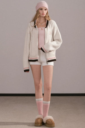 Slim Fit Knit Shorts