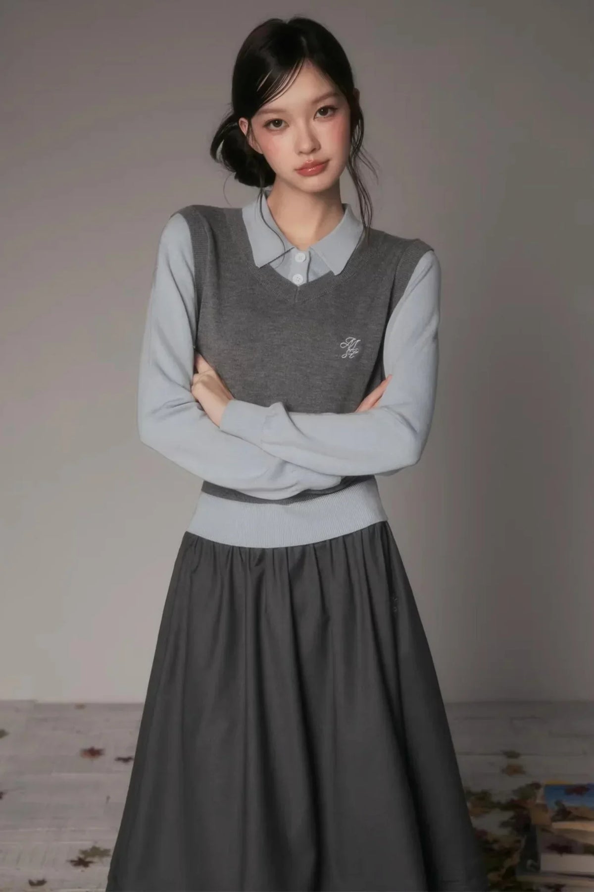 Slim Fit Knit Sweater