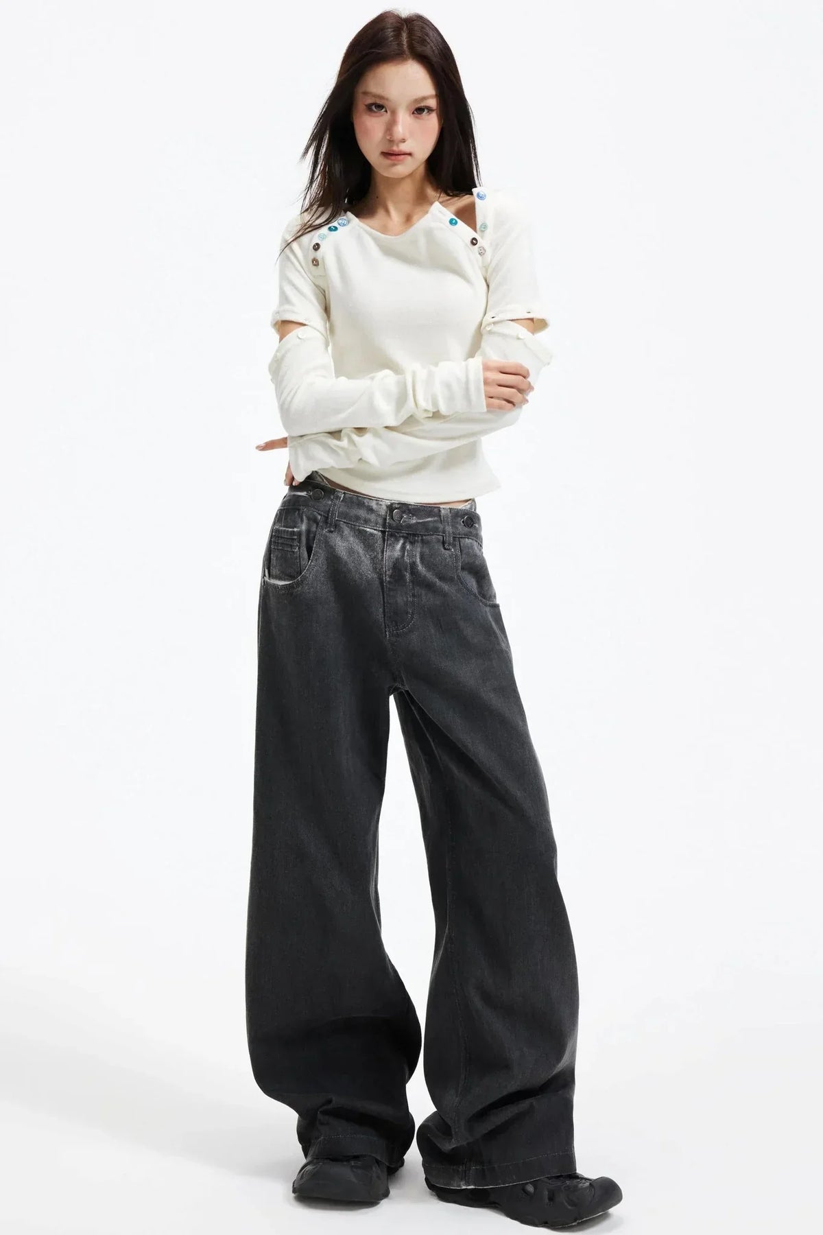 Slim-Fit Knit Top