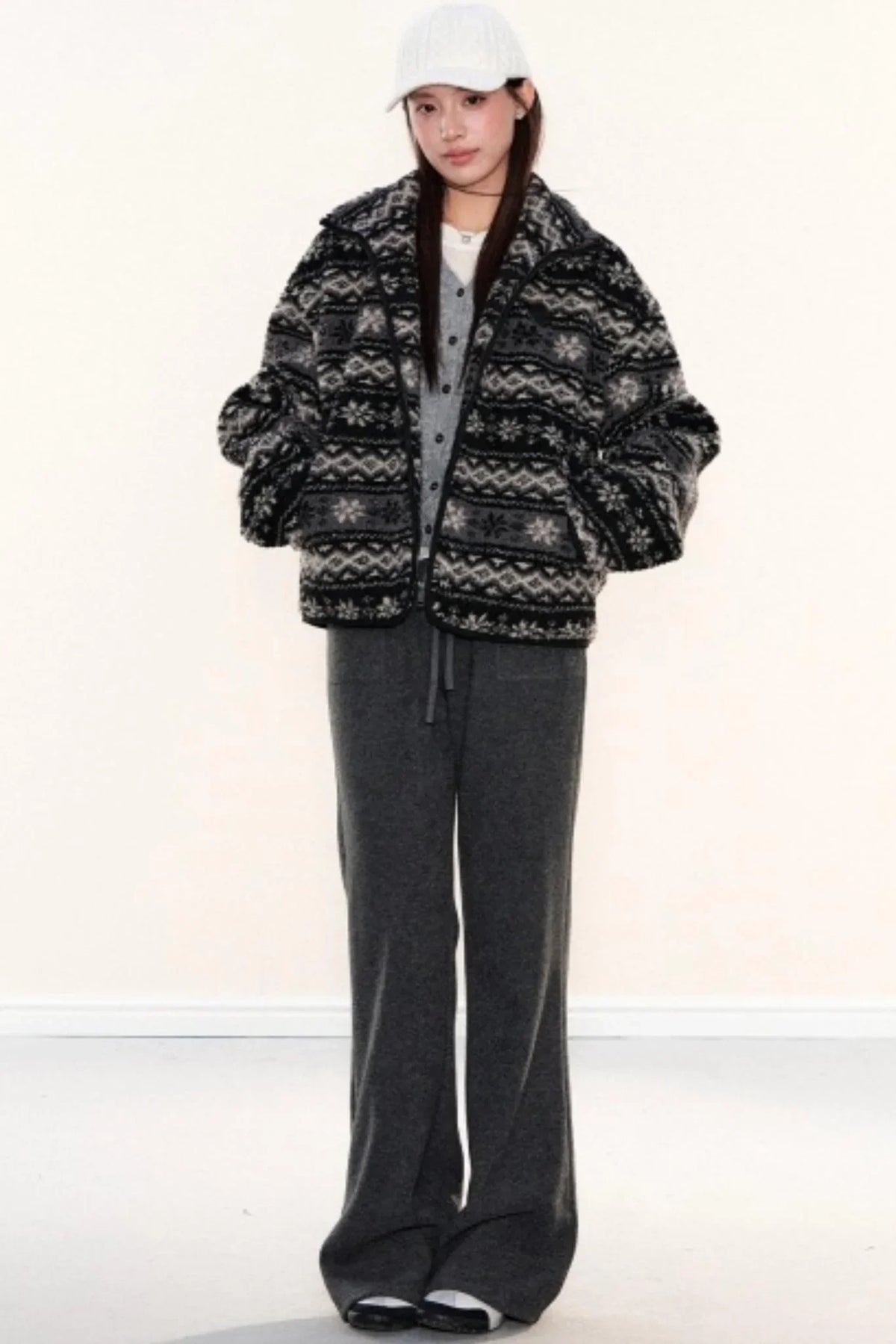 Slim-Fit Knitted Cardigan