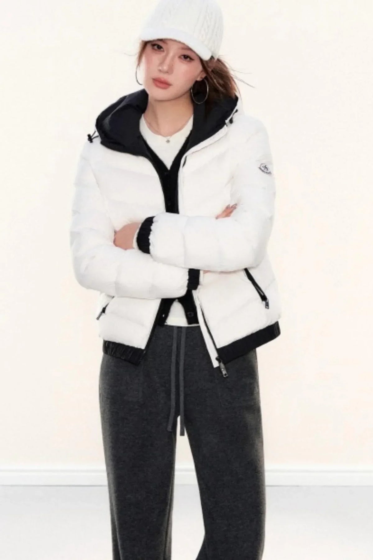 Slim-Fit Knitted Cardigan