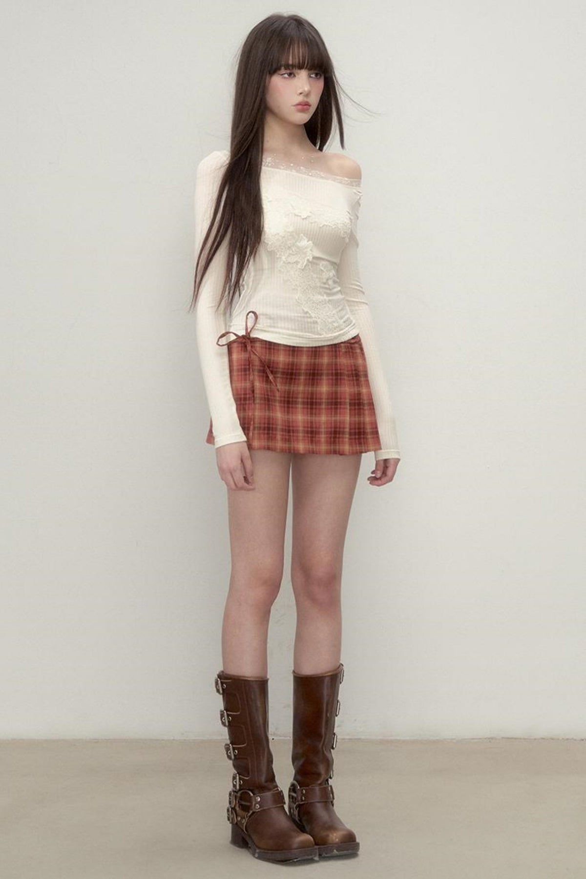 Slim Fit Lace Top