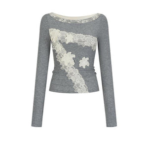 Slim Fit Lace Top