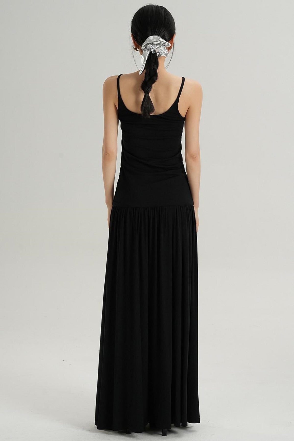 Slim Fit Suspender Dress