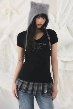 Slim Fit V-Neck T-Shirt