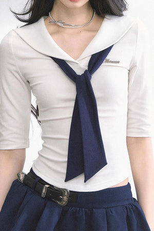 Slim Fit White Tee