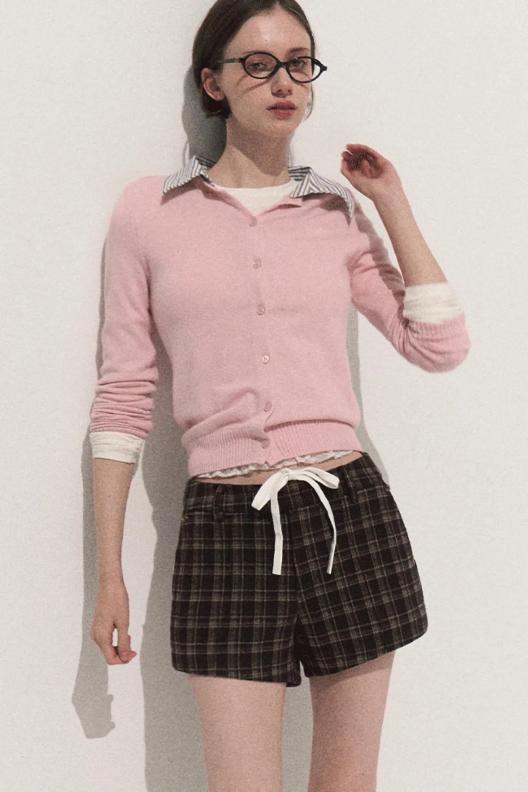 Slim Fit Wool Knit Top